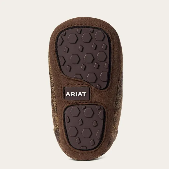 Kids Baby Boots Ariat Infant Lil039 Stompers Memphis Spitfire Brown