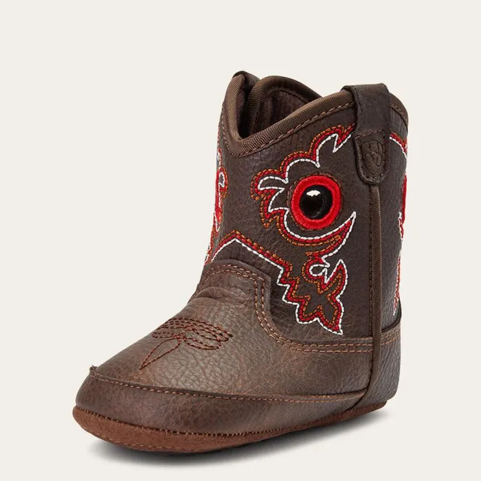 Kids Baby Boots Ariat Infant Lil039 Stompers Rough Stock Boot Brown