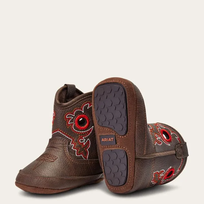 Kids Baby Boots Ariat Infant Lil039 Stompers Rough Stock Boot Brown