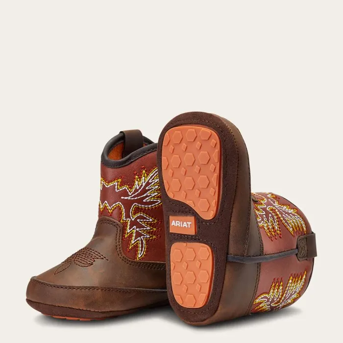Kids Baby Boots Ariat Infant Lil039 Stompers WorkHog Boot Tan