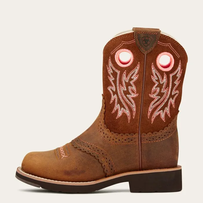 Kids Big Kids039 Footwear Ariat Fatbaby Cowgirl Western Boot Powder Brown Kids Big Kids039 Footwear Ariat Fatbaby Cowgirl Western Boot Powder Brown