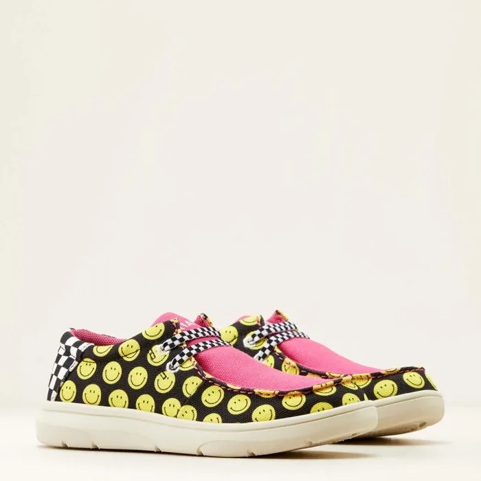 Kids Big Kids039 Footwear Ariat Hilo All Smileshot Pink Kids Big Kids039 Footwear Ariat Hilo All Smileshot Pink