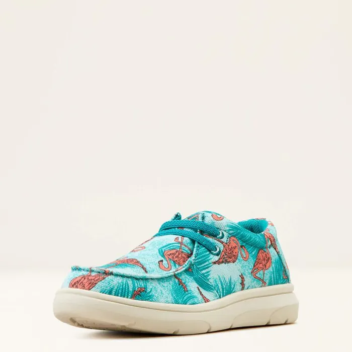 Kids Big Kids039 Footwear Ariat Hilo Flamingo Print