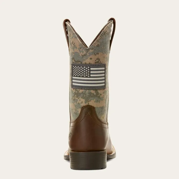 Kids Big Kids039 Footwear Ariat Patriot Western Boot Distressed Brown Kids Big Kids039 Footwear Ariat Patriot Western Boot Distressed Brown