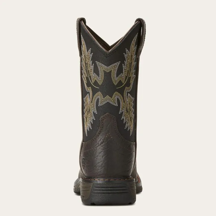 Kids Big Kids039 Footwear Ariat WorkHog Wide Square Toe Boot Bruin Brown Kids Big Kids039 Footwear Ariat WorkHog Wide Square Toe Boot Bruin Brown