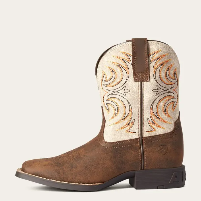 Kids Big Kids039 Footwear Ariat Youth Storm Western Boot Antique Brown Kids Big Kids039 Footwear Ariat Youth Storm Western Boot Antique Brown