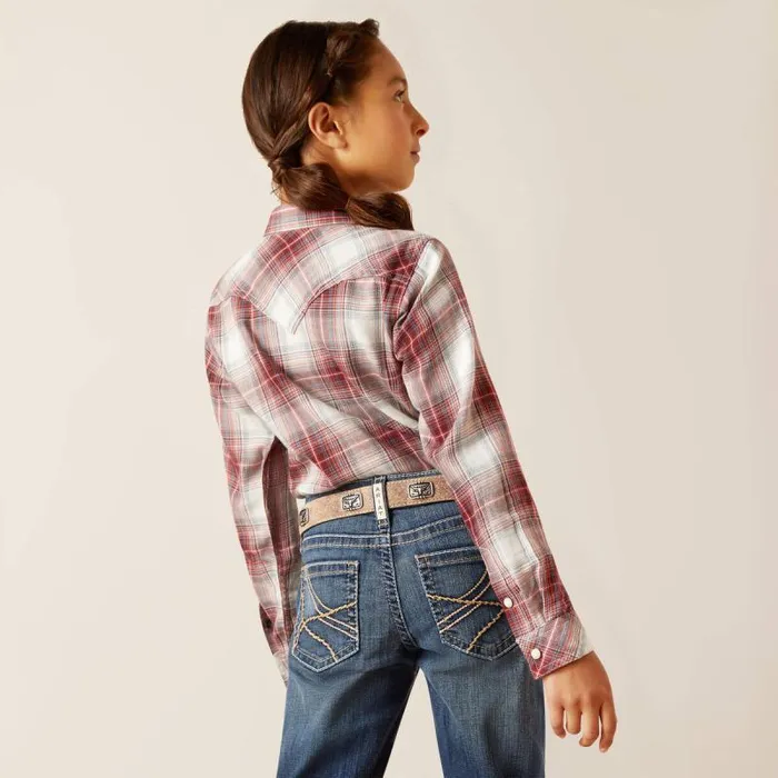 Kids Button Down Shirts Ariat Afternoon Shirt Laramie Plaid Kids Button Down Shirts Ariat Afternoon Shirt Laramie Plaid