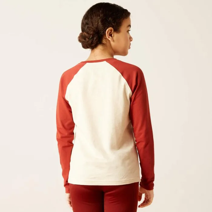 Kids English Riding Clothing Ariat Dala Horses TShirt Oatmeal Heather Kids English Riding Clothing Ariat Dala Horses TShirt Oatmeal Heather