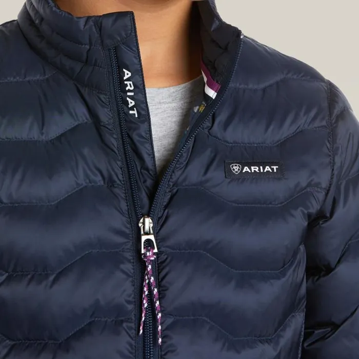 Kids English Riding Clothing Ariat Ideal 30 Down Jacket Navy Kids English Riding Clothing Ariat Ideal 30 Down Jacket Navy