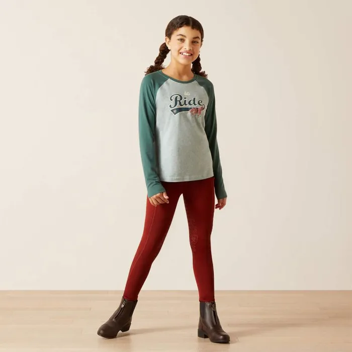 Kids English Riding Clothing Ariat Let039s Ride TShirt Arctic Kids English Riding Clothing Ariat Let039s Ride TShirt Arctic