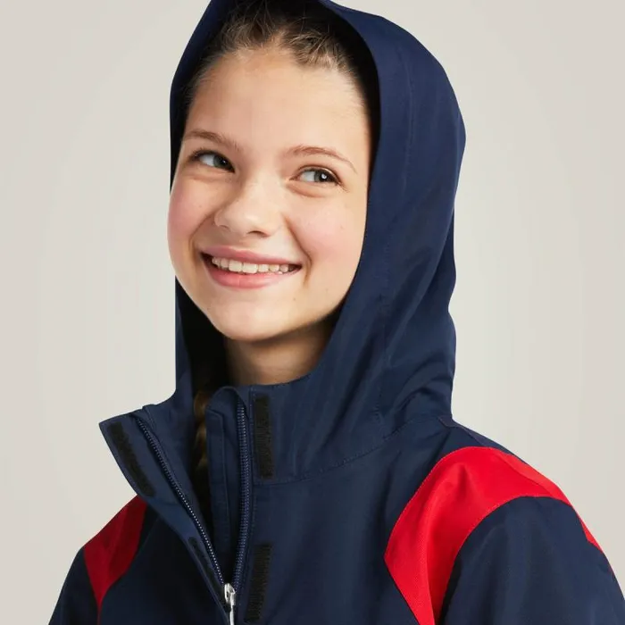 Kids English Riding Clothing Ariat Spectator Waterproof Jacket Team Kids English Riding Clothing Ariat Spectator Waterproof Jacket Team