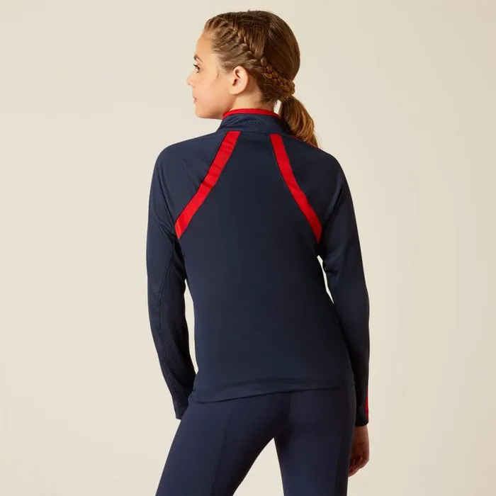 Kids English Riding Clothing Ariat Sunstopper 30 14 Zip Baselayer Navyt Kids English Riding Clothing Ariat Sunstopper 30 14 Zip Baselayer Navyt