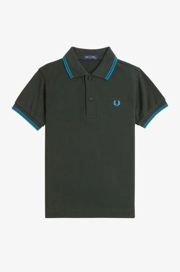 Kids Fred Perry Kids Twin Tipped Fred Perry Shirt Night Greenrunaway Bay Oceanrunaway Bay Ocean