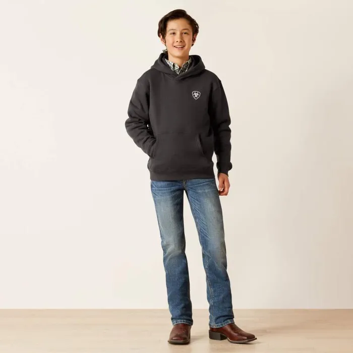 Kids Sweatshirts and Hoodies Ariat Arrowhead 20 Hoodie Phantom Kids Sweatshirts and Hoodies Ariat Arrowhead 20 Hoodie Phantom