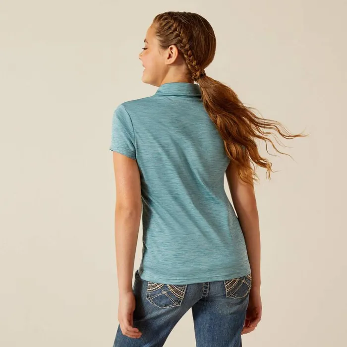 Kids TShirts and Polos Ariat Laguna Polo Brittany Blue Kids TShirts and Polos Ariat Laguna Polo Brittany Blue
