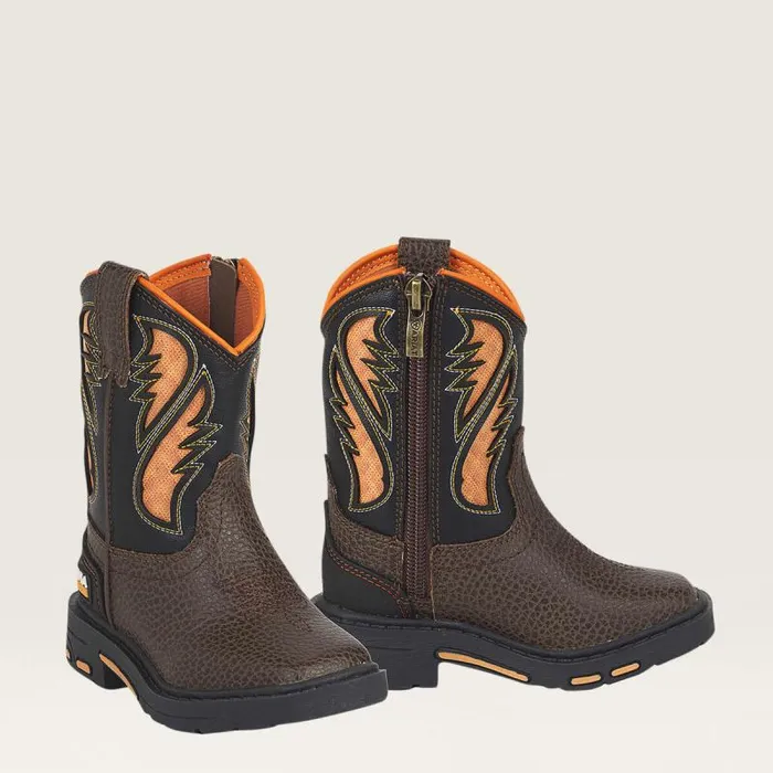 Kids Toddler Footwear Ariat Toddler Lil Stompers Intrepid Boot Brown