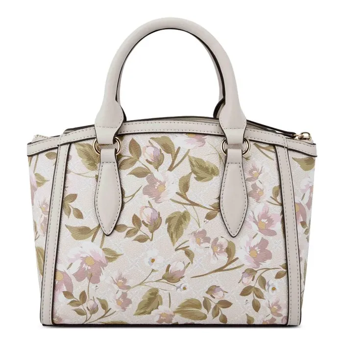 Kyelle Small Satchel Crossbody Floral Logo Milk WomenMen Nine West Satchels and Shoulder Bags Kyelle Small Satchel Crossbody Floral Logo Milk WomenMen Nine West Satchels and Shoulder Bags