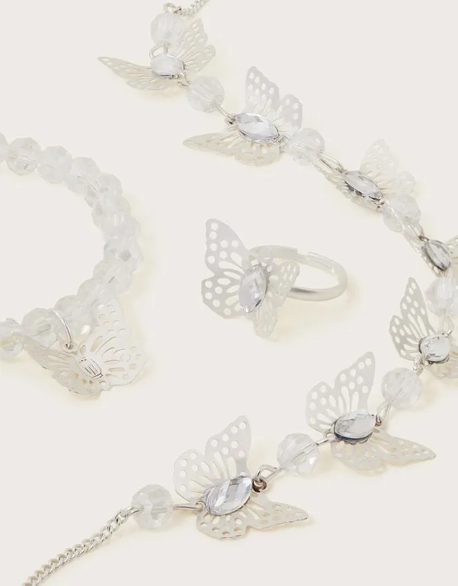 Lace Butterfly Jewellery Set Children Monsoon Girls039 Jewellery