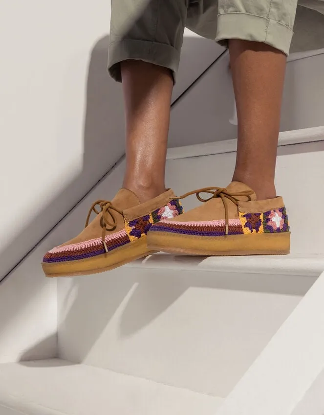 Laidback London Komo Suede Moccasins Multi Women Monsoon Flats
