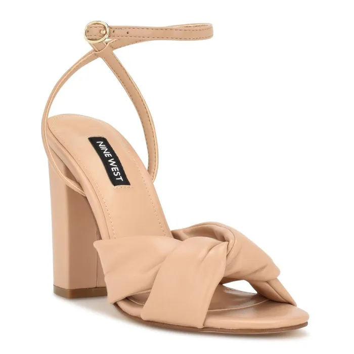 Larisa Heeled Sandals Warm Blush Women Nine West Heels