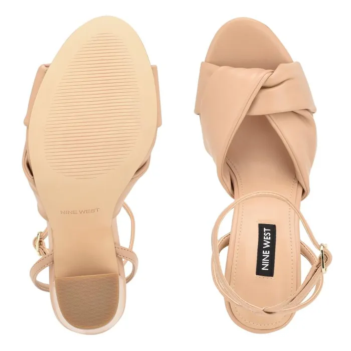 Larisa Heeled Sandals Warm Blush Women Nine West Heels