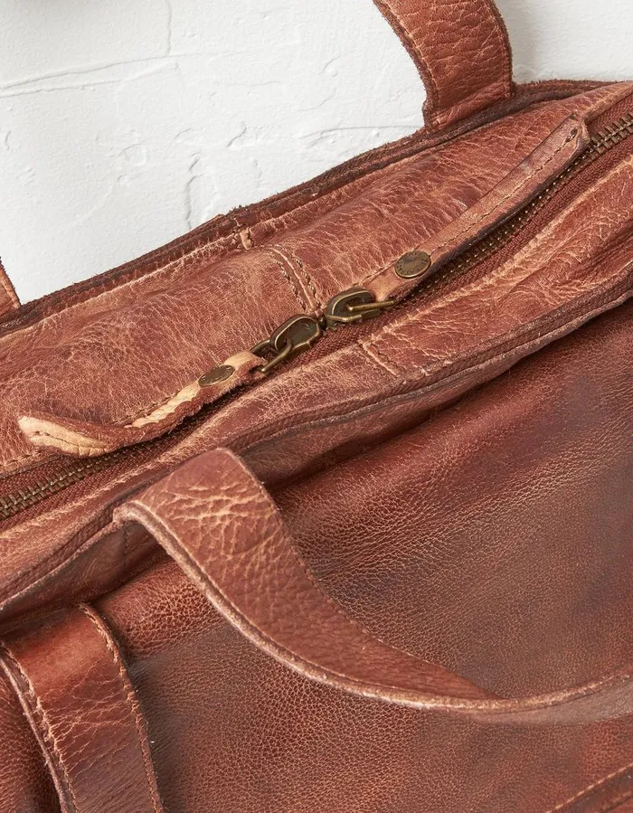 Leather Rucksack Chestnut Men FatFace Bags and Wallets