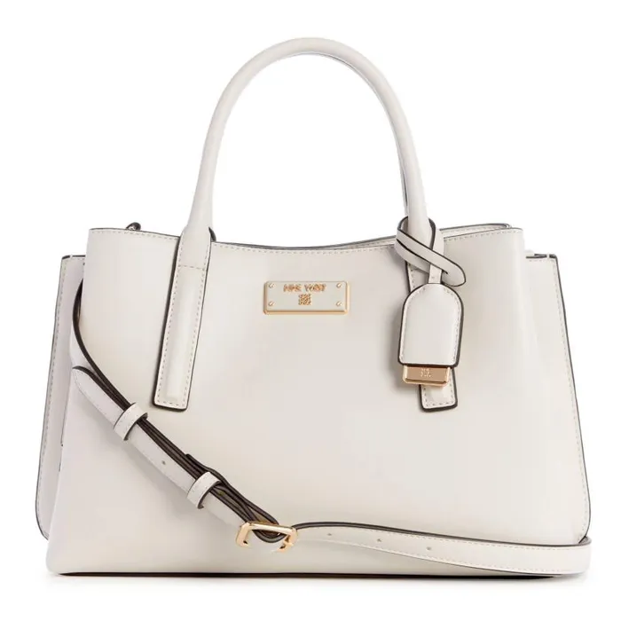 Leonel Satchel Milk WomenMen Nine West Satchels and Shoulder Bags