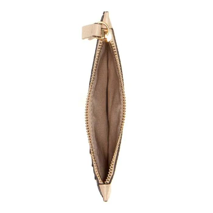 Linnette Coin Card Case Beige WomenMen Nine West Clutches and Wallets