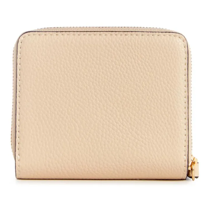 Linnette Small Zip Around Wallet Beige WomenMen Nine West Clutches and Wallets