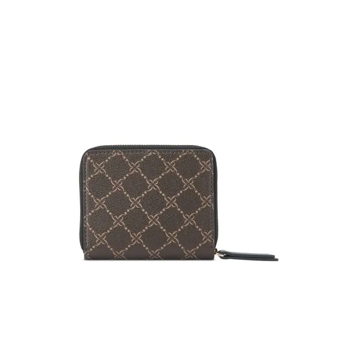 Linnette Small Zip Around Wallet Brownblack WomenMen Nine West Clutches and Wallets Linnette Small Zip Around Wallet Brownblack WomenMen Nine West Clutches and Wallets