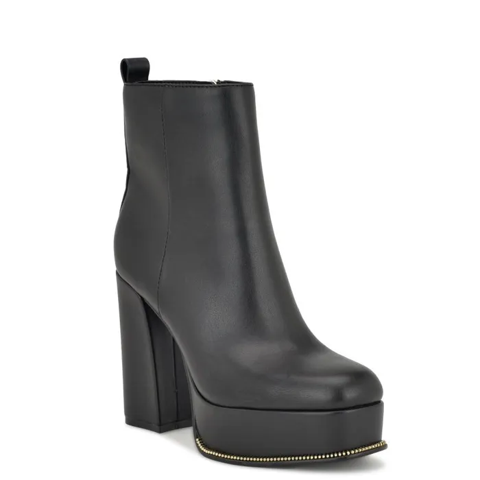 Loraine Dress Booties Black Women Nine West Boots and Booties