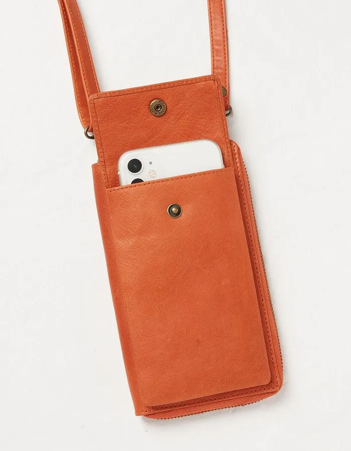 Louisa Purse Phone Bag Orange Women FatFace Bags and Purses