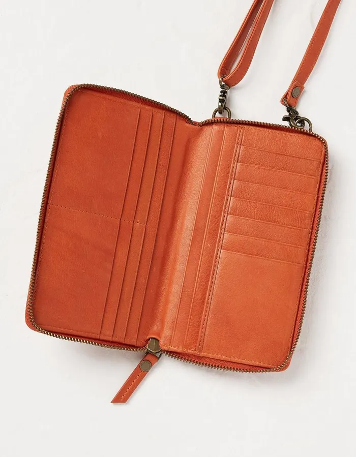 Louisa Purse Phone Bag Orange Women FatFace Bags and Purses