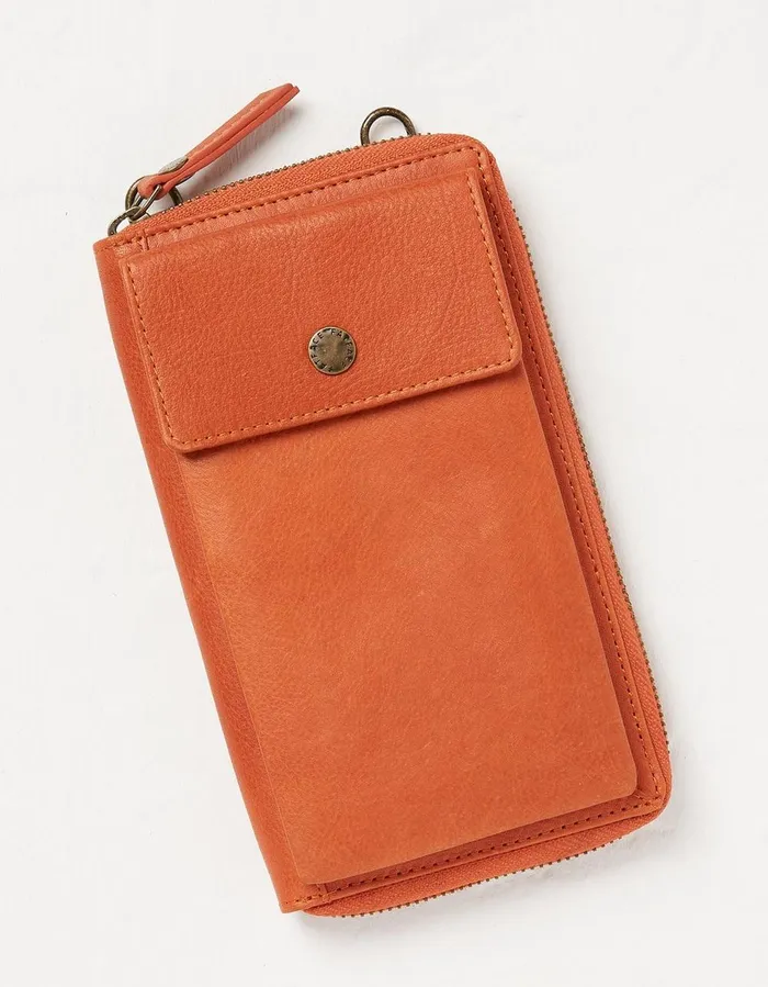 Louisa Purse Phone Bag Orange Women FatFace Bags and Purses