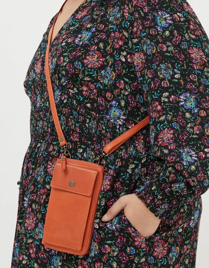 Louisa Purse Phone Bag Orange Women FatFace Bags and Purses