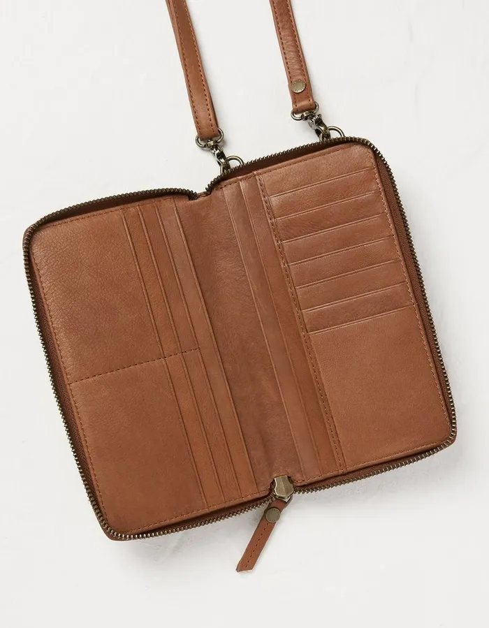 Louisa Purse Phone Bag Tan Women FatFace Bags and Purses