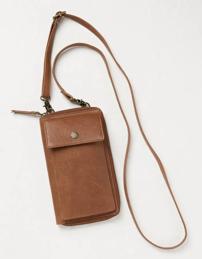 Louisa Purse Phone Bag Tan Women FatFace Bags and Purses