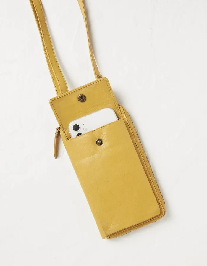 Louisa Purse Phone Bag Yellow Women FatFace Bags and Purses