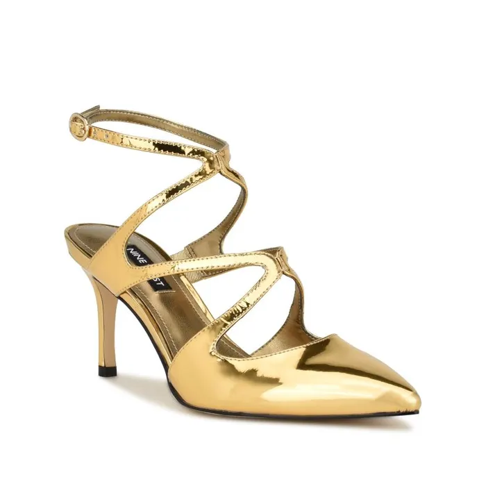 Maes Dress Pumps Bronze Women Nine West Heels