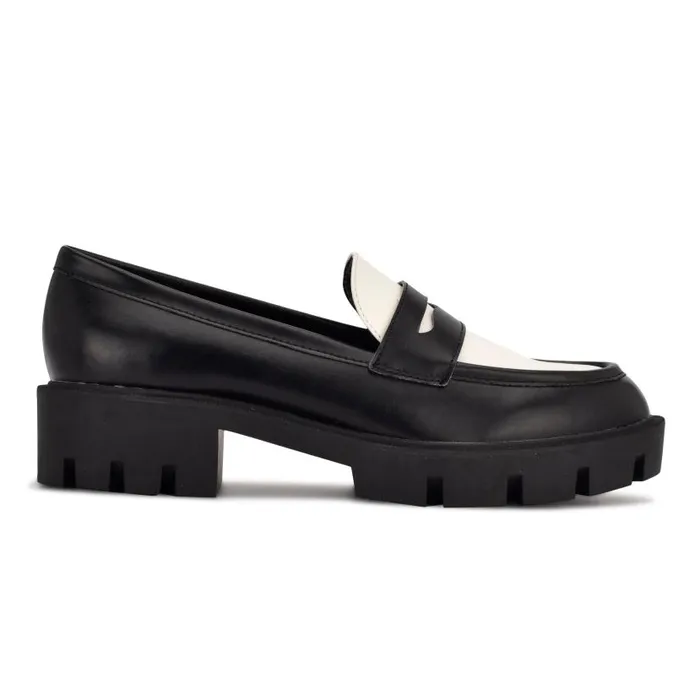 Maibel SlipOn Loafers Jet Black Women Nine West Flats and Loafers