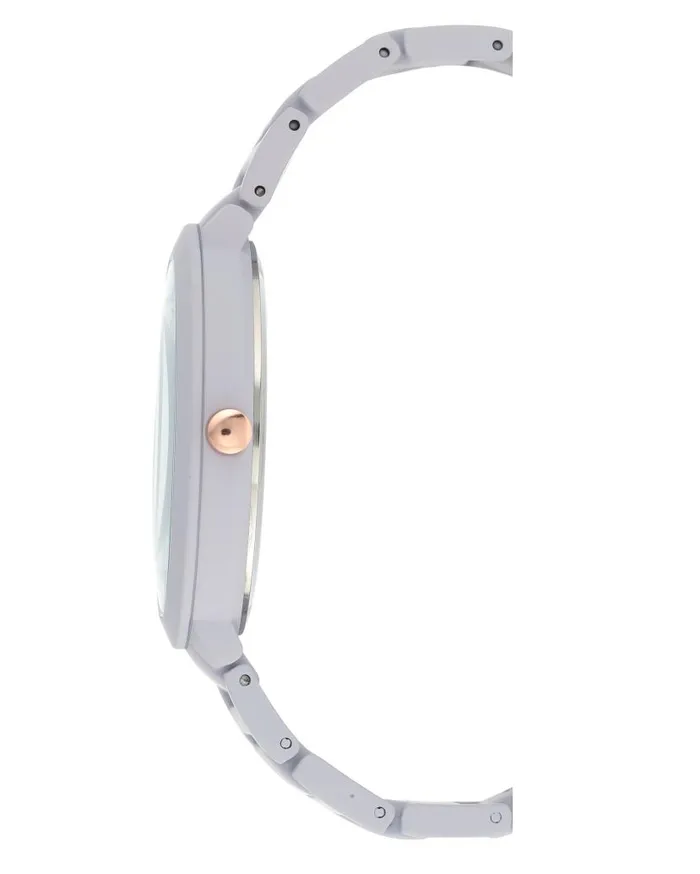 Marbleized Dial Bracelet Watch Lavender WomenMen Nine West Watches