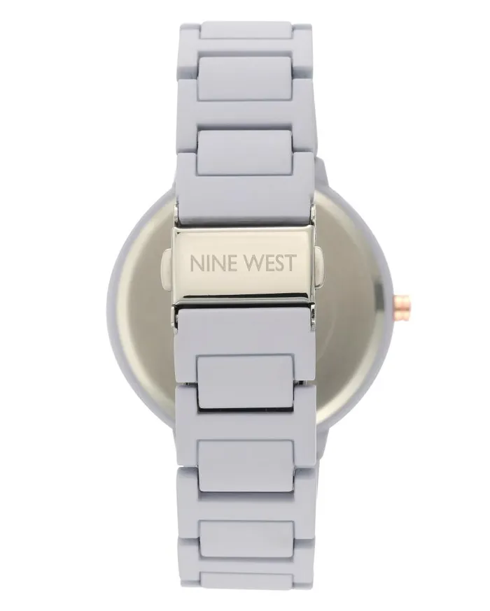 Marbleized Dial Bracelet Watch Lavender WomenMen Nine West Watches