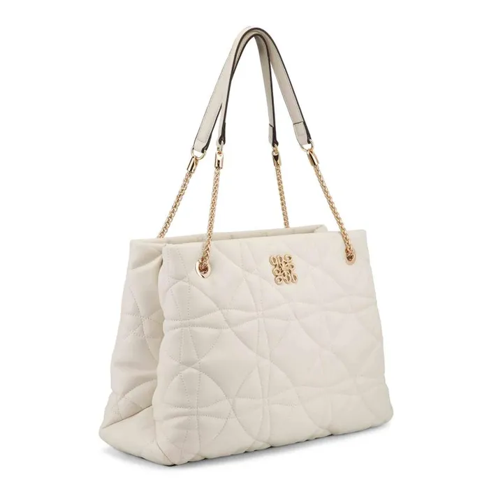 Mariam Quilted Shopper Chic Cream WomenMen Nine West New Handbags