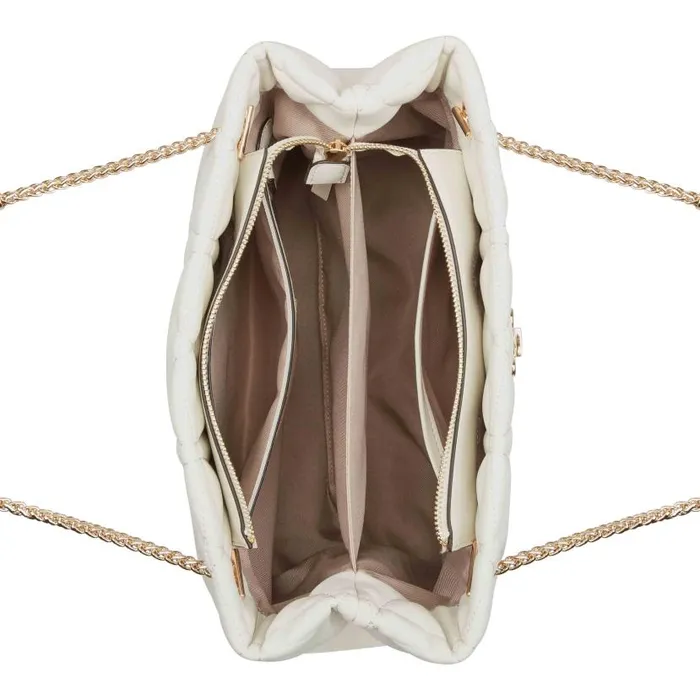 Mariam Quilted Shopper Chic Cream WomenMen Nine West New Handbags