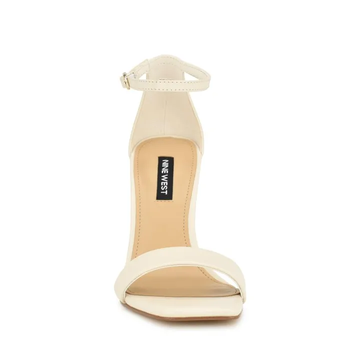 Marrie Ankle Strap Sandals Ivory Lace Women Nine West Sandals