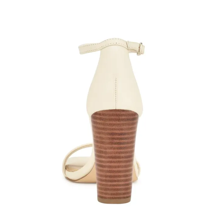 Marrie Ankle Strap Sandals Ivory Lace Women Nine West Sandals