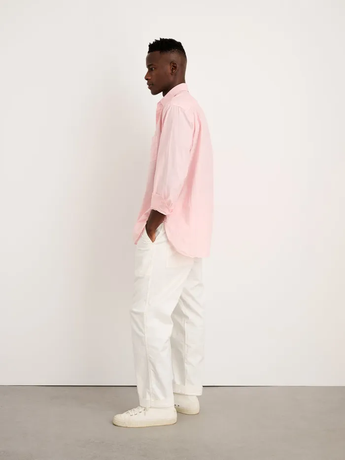 Men Alex Mill Shirts Botanical Dyed Easy Shirt Light Rose