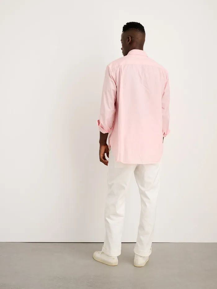 Men Alex Mill Shirts Botanical Dyed Easy Shirt Light Rose