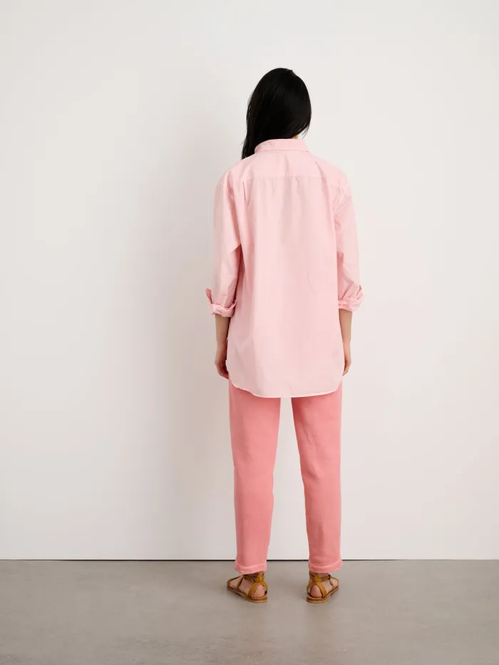 Men Alex Mill Shirts Botanical Dyed Easy Shirt Light Rose