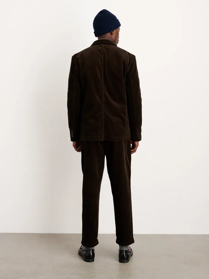 Men Alex Mill Suiting Mill Blazer In Corduroy Chocolate Men Alex Mill Suiting Mill Blazer In Corduroy Chocolate